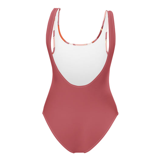 Anthurium love (Adult size)One-Piece Swimsuit