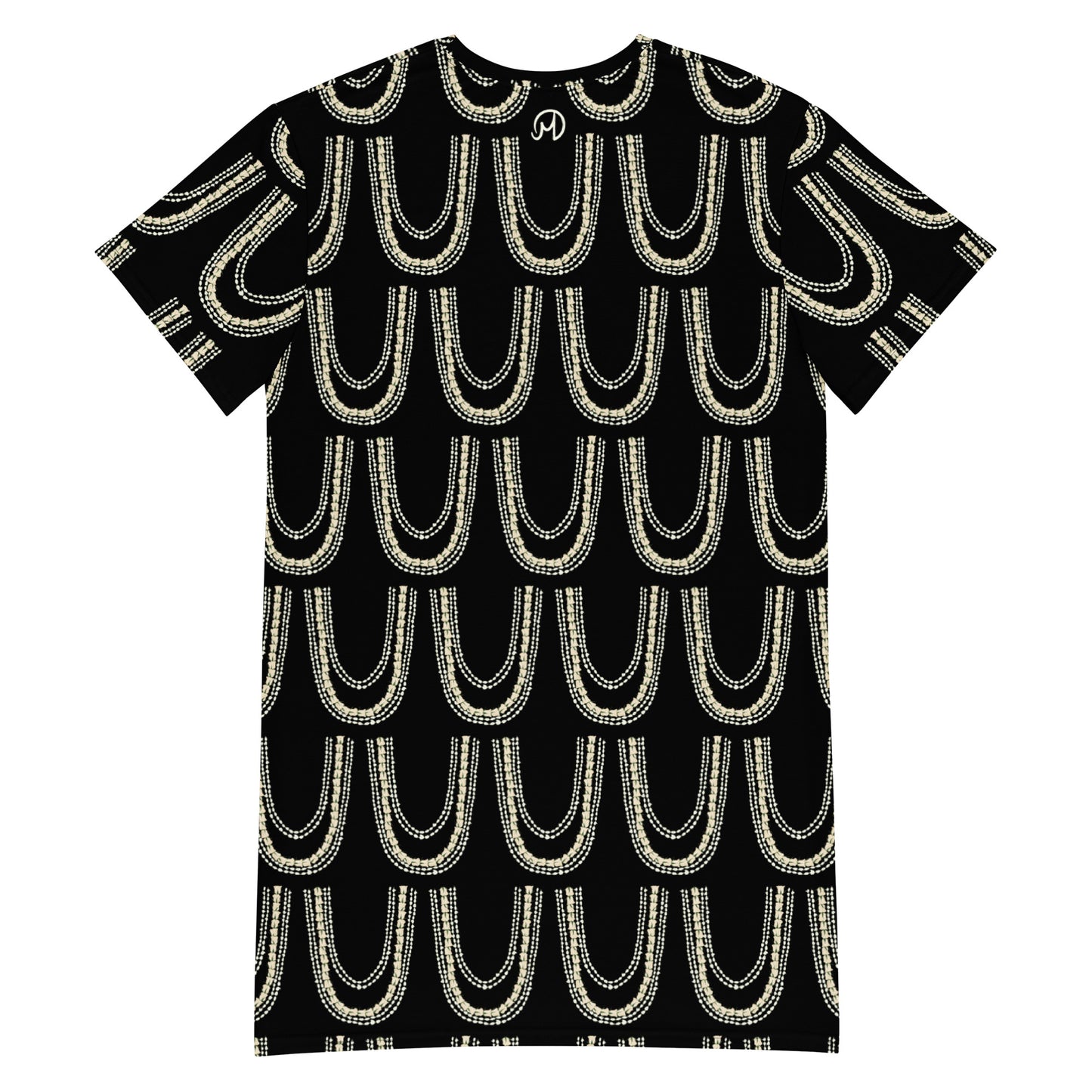 Leis- Layered lei -Black T-shirt dress