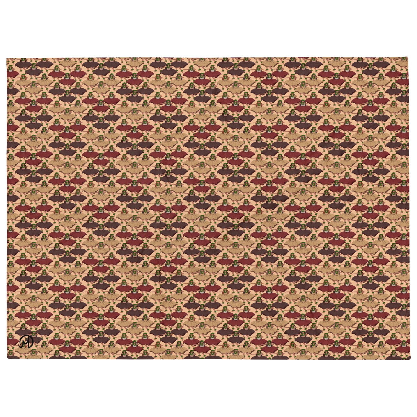 Merry Dancers-Throw Blanket