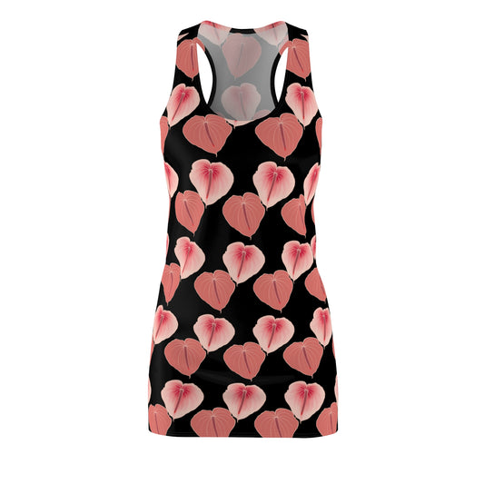 Anthurium Women's Cut & Sew Racerback Dress (AOP)