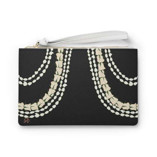 Layered lei Clutch Bag