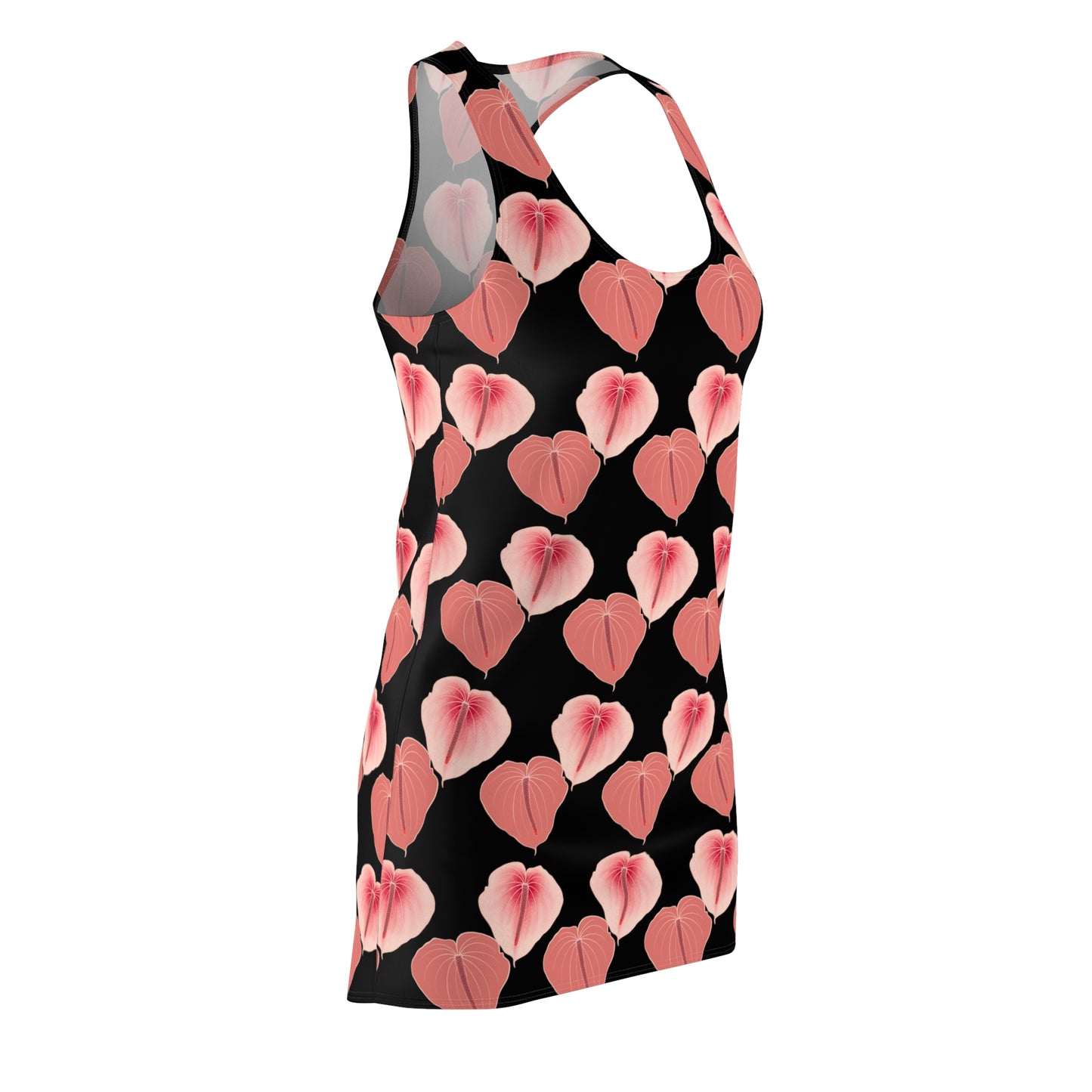 Anthurium Women's Cut & Sew Racerback Dress (AOP)