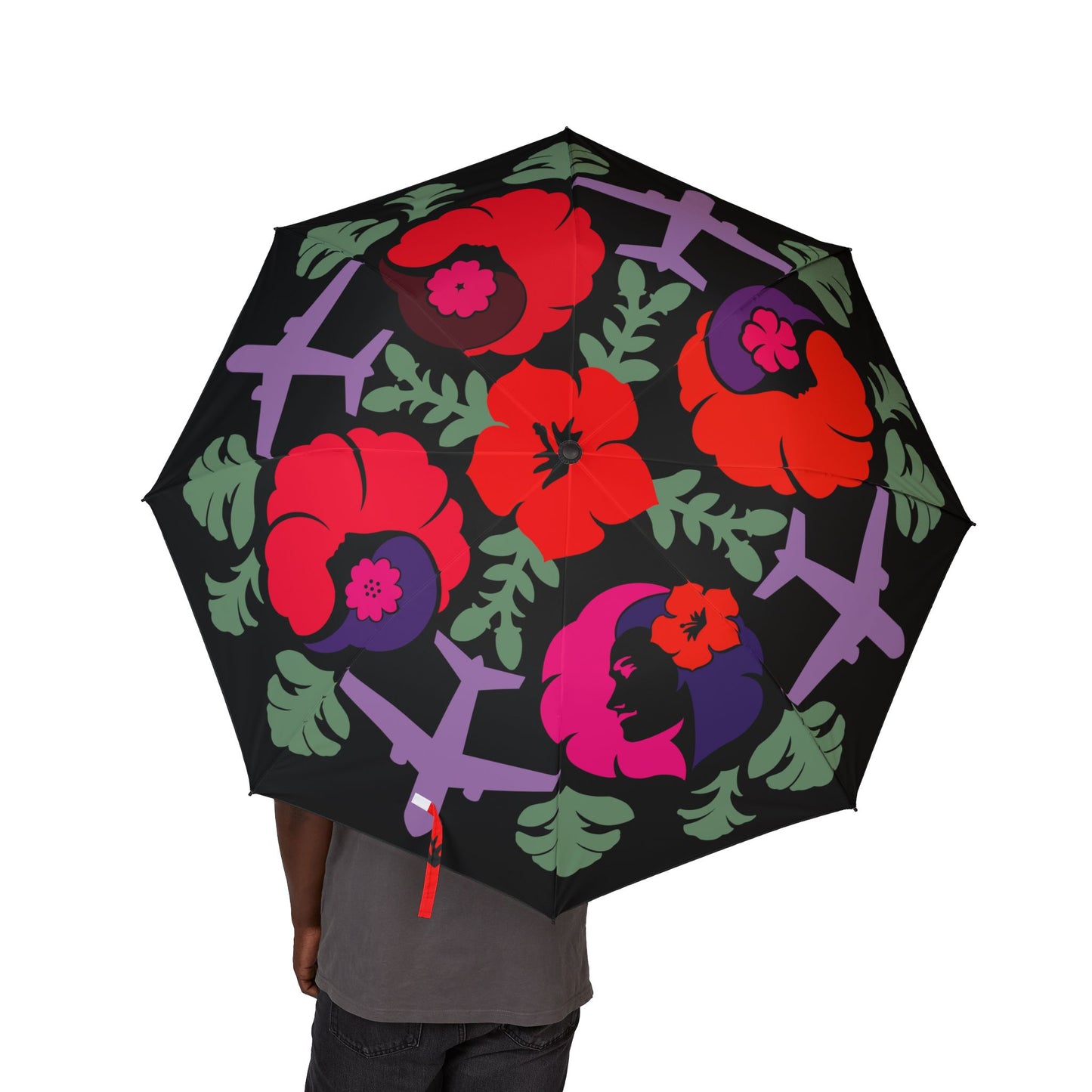 Semi-Automatic Foldable Umbrella