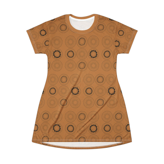 Papale T-Shirt Dress (AOP)