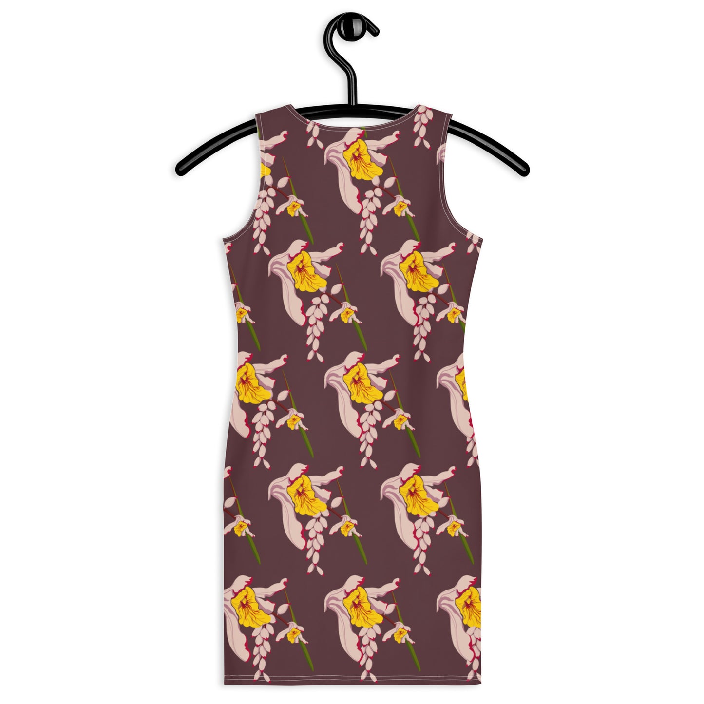 Shell Ginger- mauve Bodycon dress