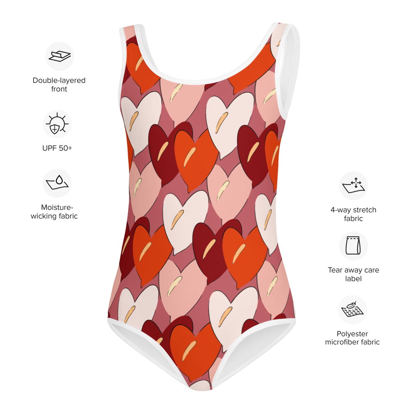 Anthurium love-Kids Swimsuit