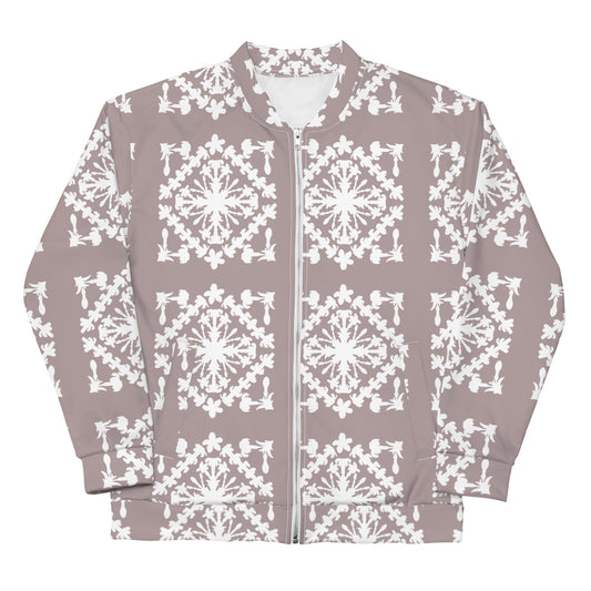 Puakenikeni pattern Unisex Bomber Jacket