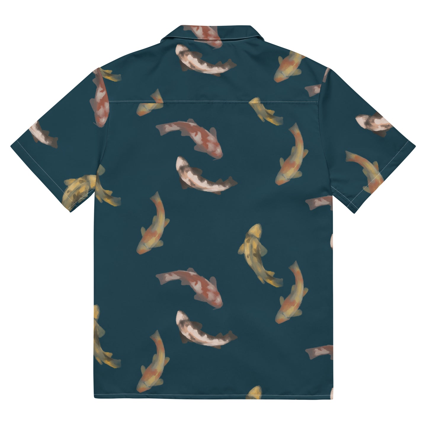 Koi-Unisex button shirt