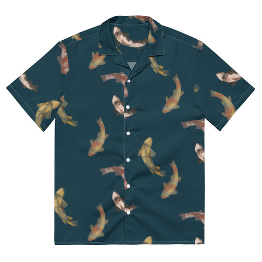 Koi-Unisex button shirt