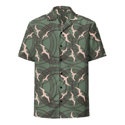 Iwa -green Unisex button shirt