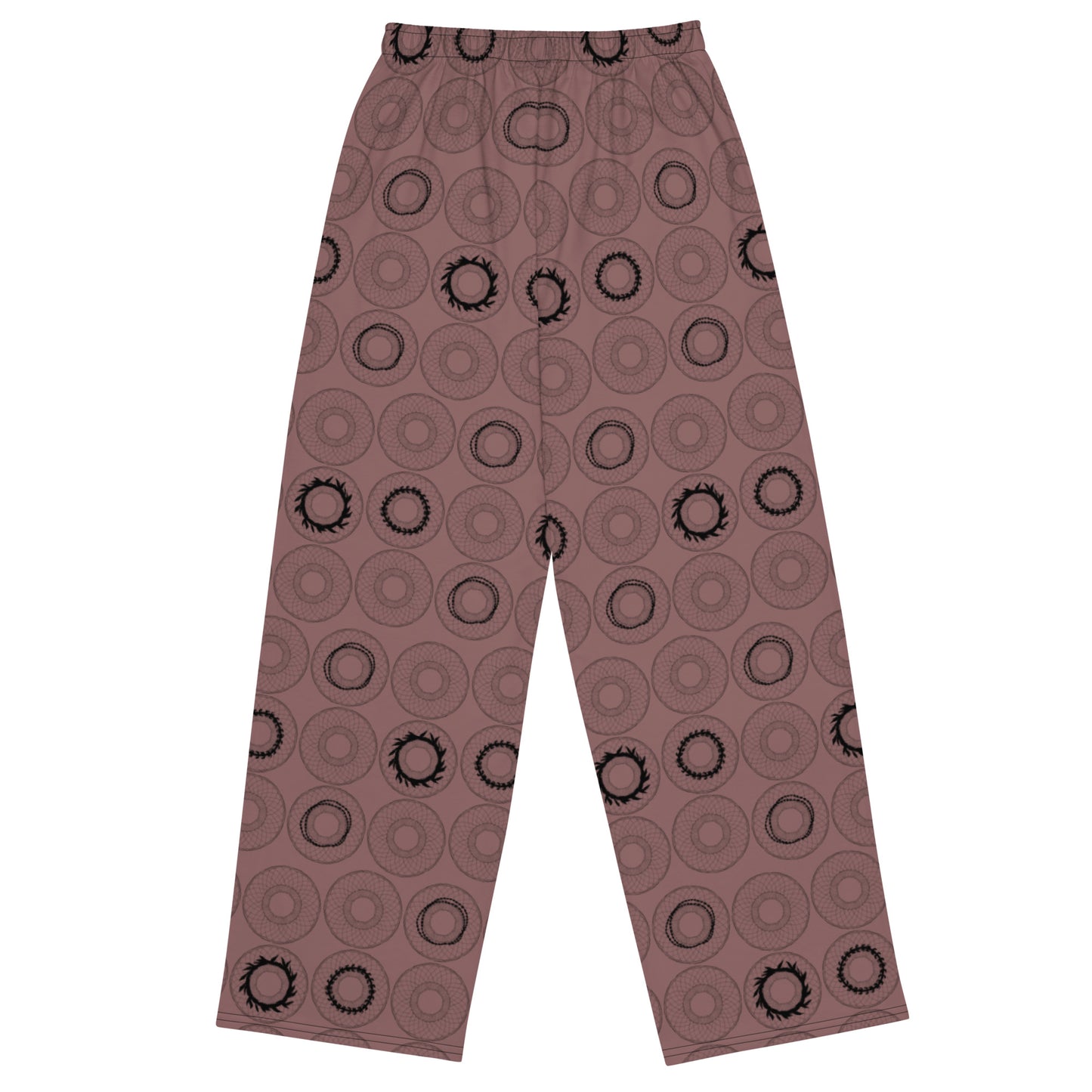 Papale All-over print unisex wide-leg pants