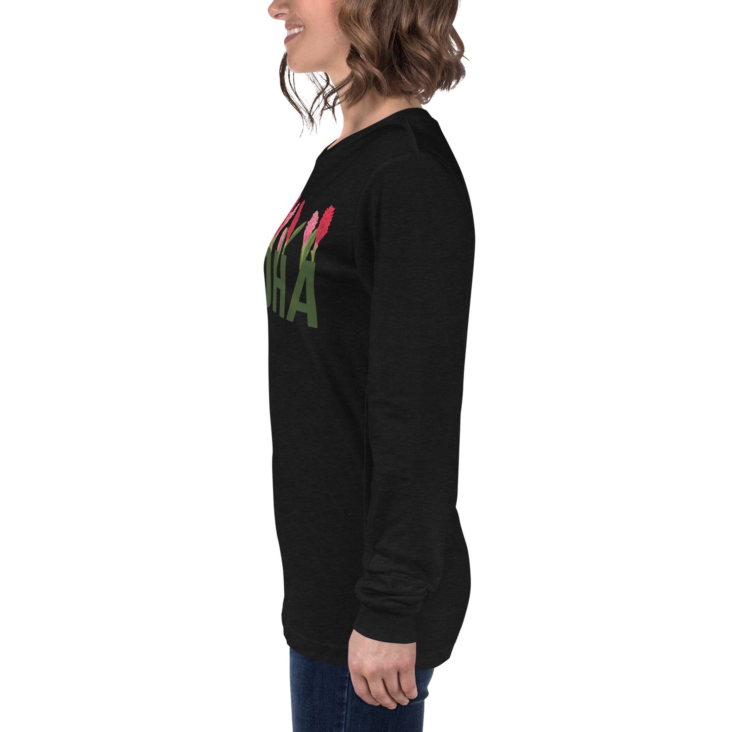 Aloha- Ginger gardenUnisex Long Sleeve Tee