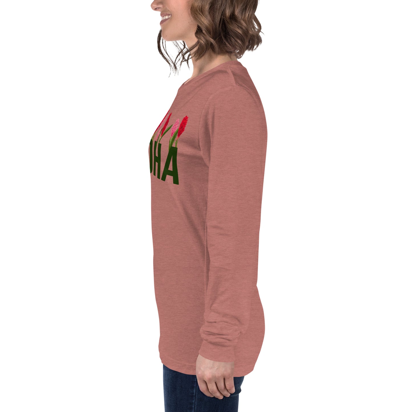 Aloha- Ginger gardenUnisex Long Sleeve Tee