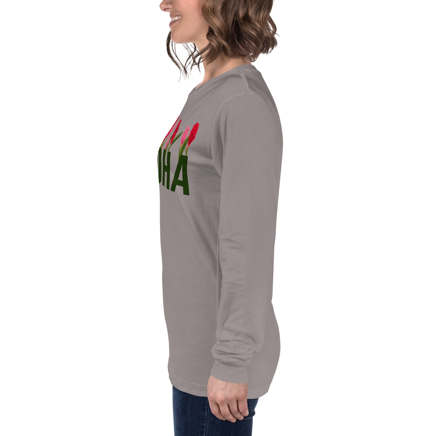 Aloha- Ginger gardenUnisex Long Sleeve Tee