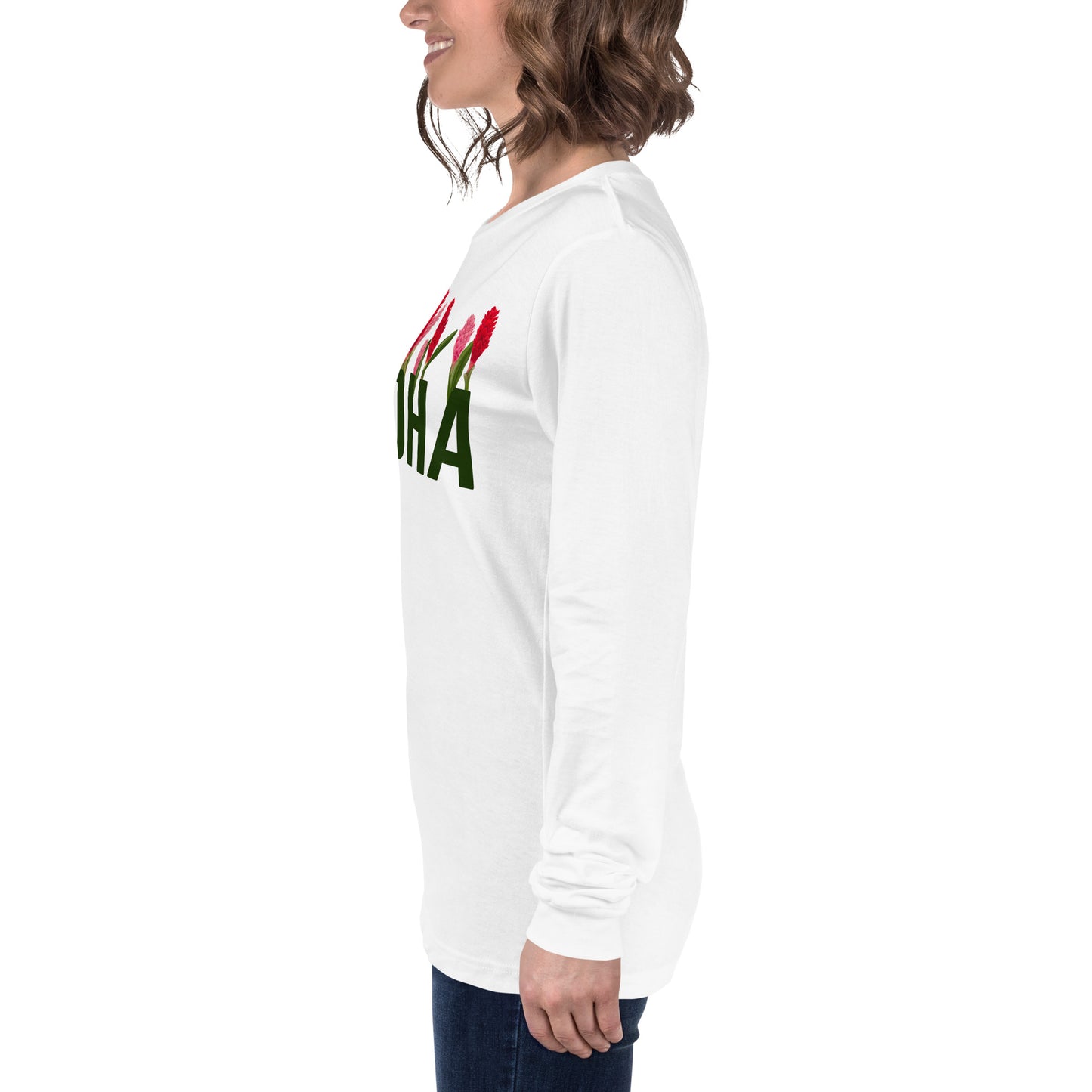 Aloha- Ginger gardenUnisex Long Sleeve Tee