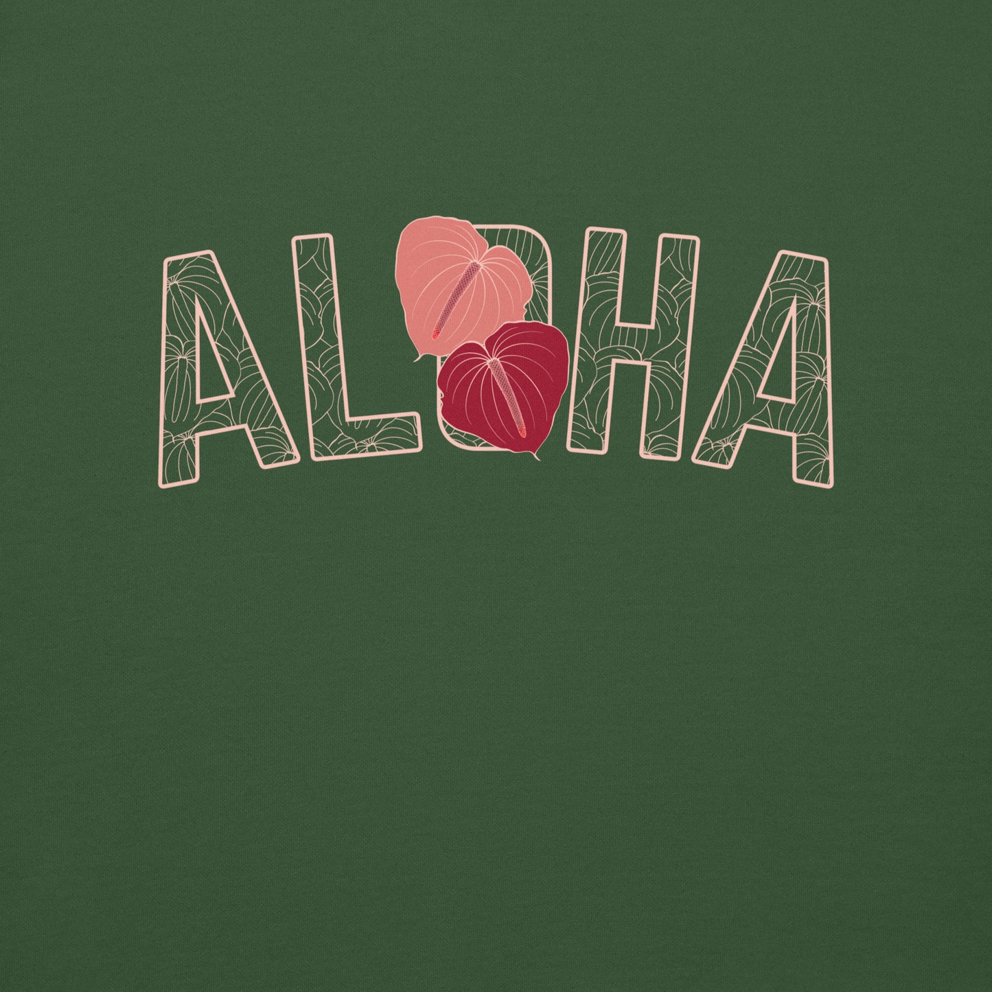 Aloha Anthuruim-Unisex Premium Sweatshirt