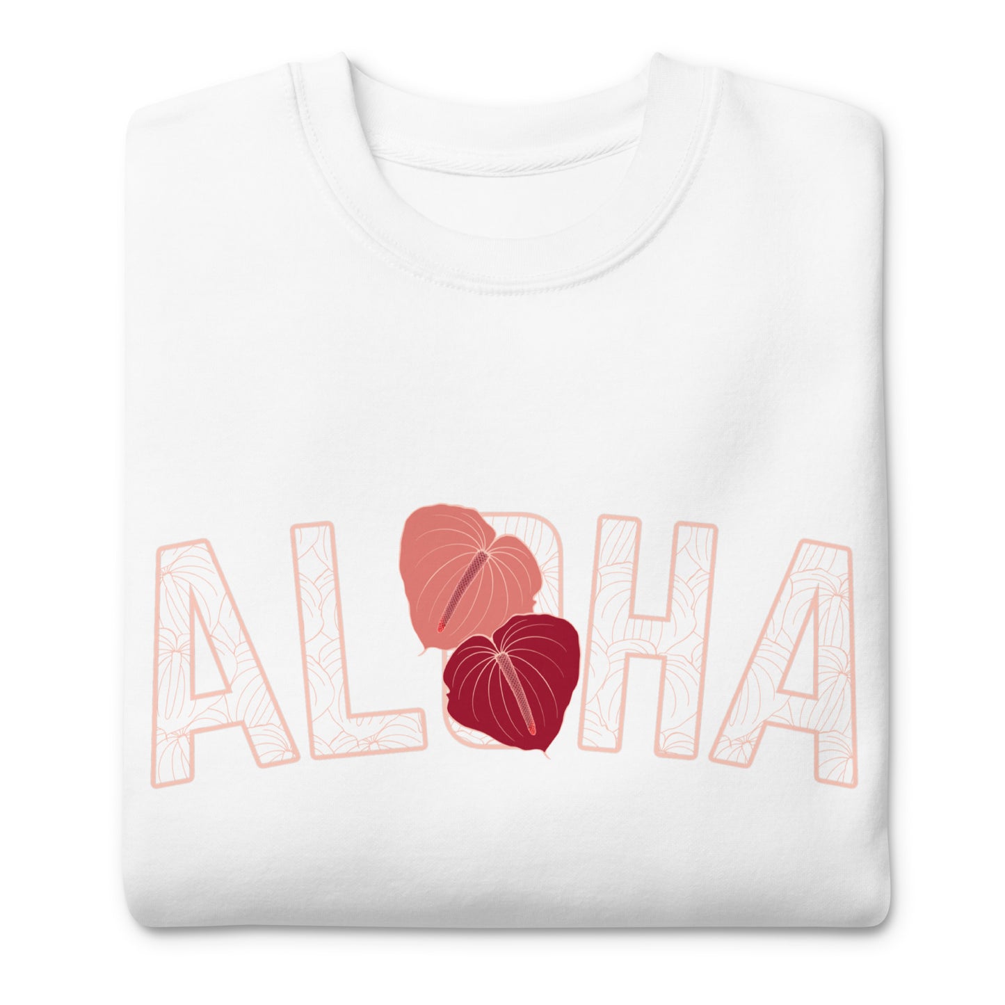 Aloha Anthuruim-Unisex Premium Sweatshirt