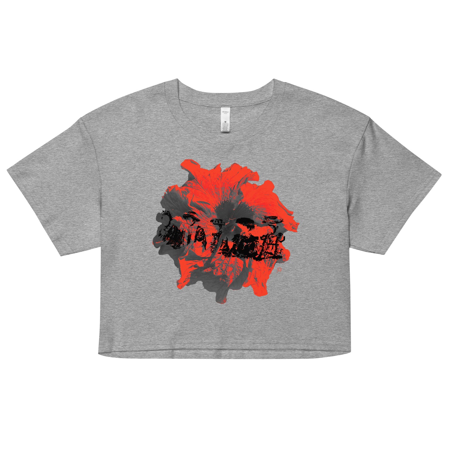 OG Lei Makers - Red/black tone- Women’s crop top