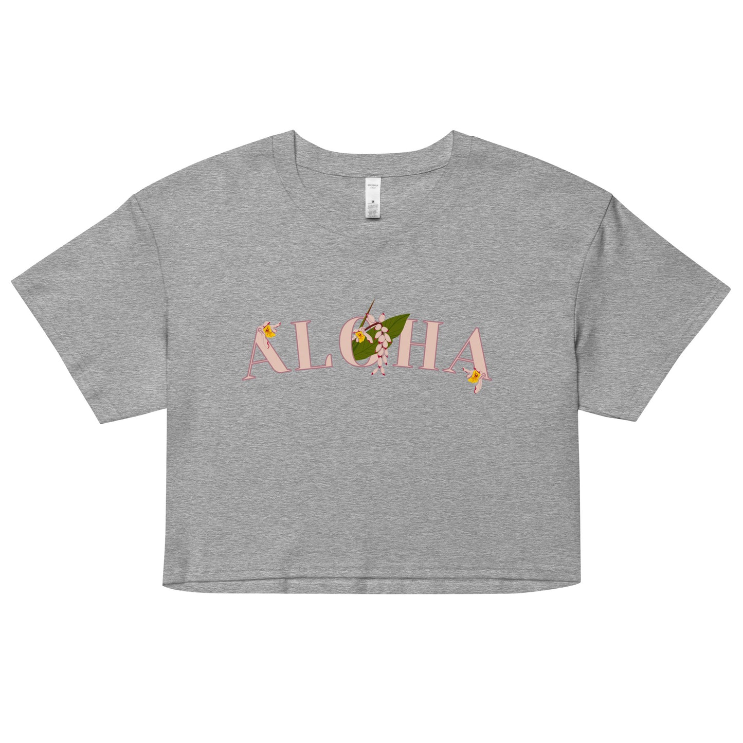 Aloha Shell Ginger- Women’s crop top