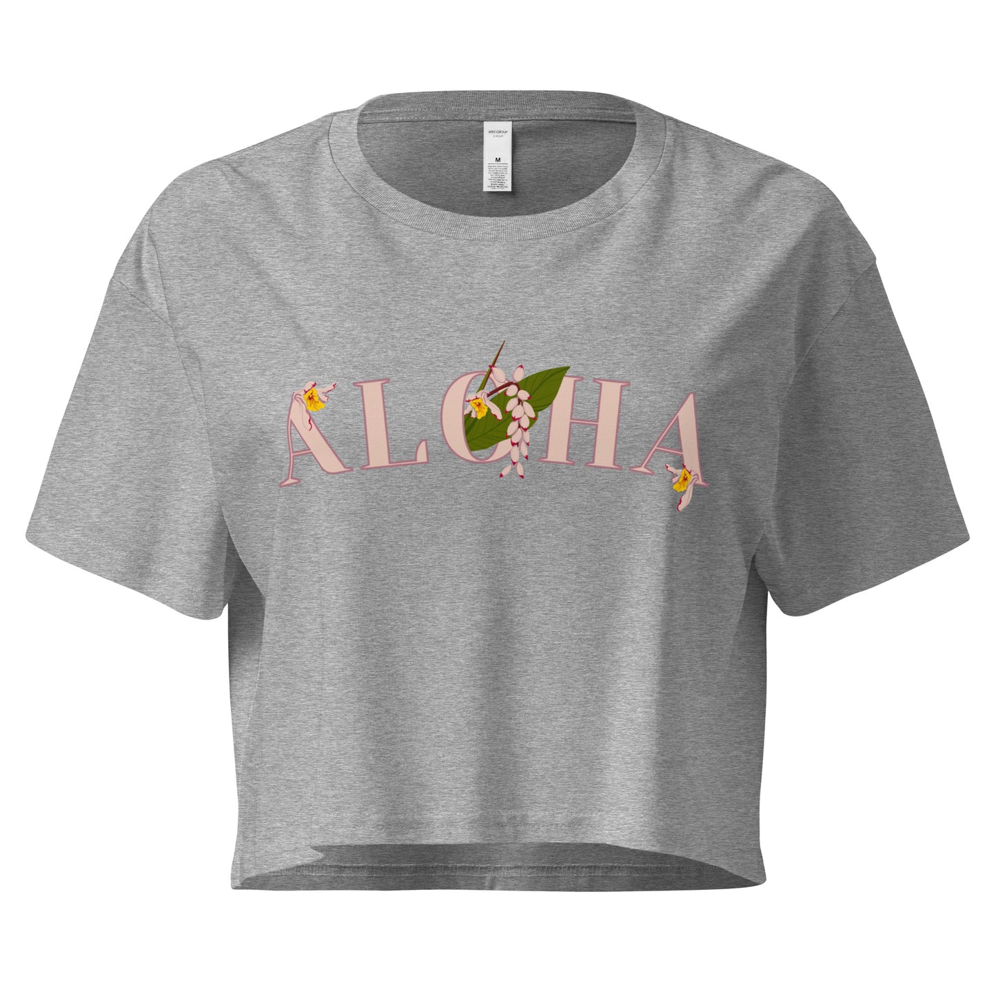 Aloha Shell Ginger- Women’s crop top