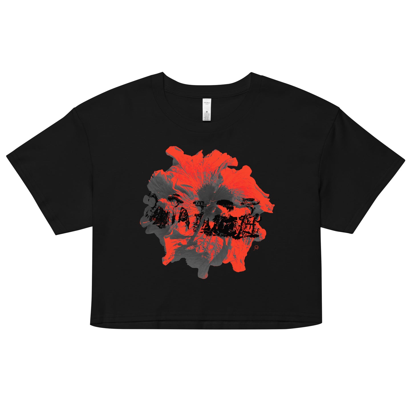 OG Lei Makers - Red/black tone- Women’s crop top
