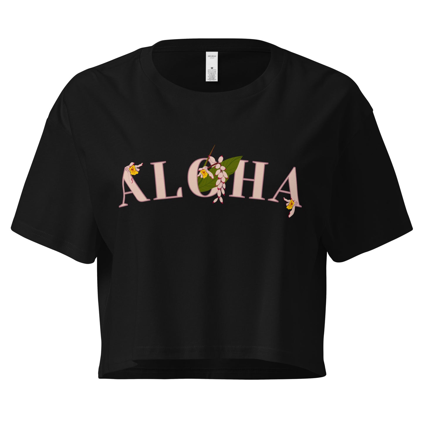 Aloha Shell Ginger- Women’s crop top