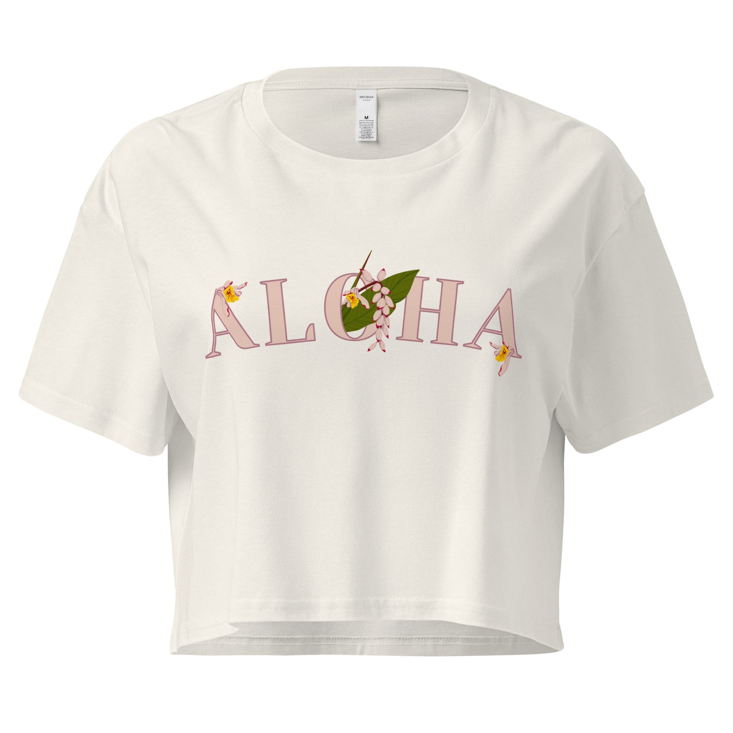 Aloha Shell Ginger- Women’s crop top