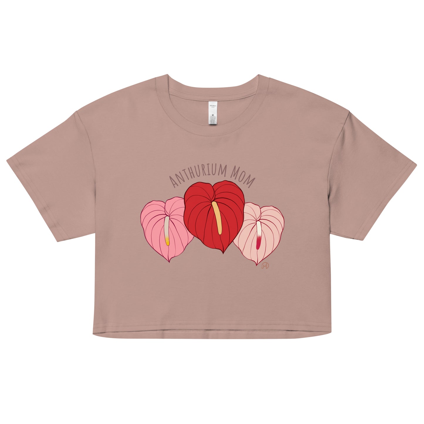 Anthurium Mom Women’s crop top