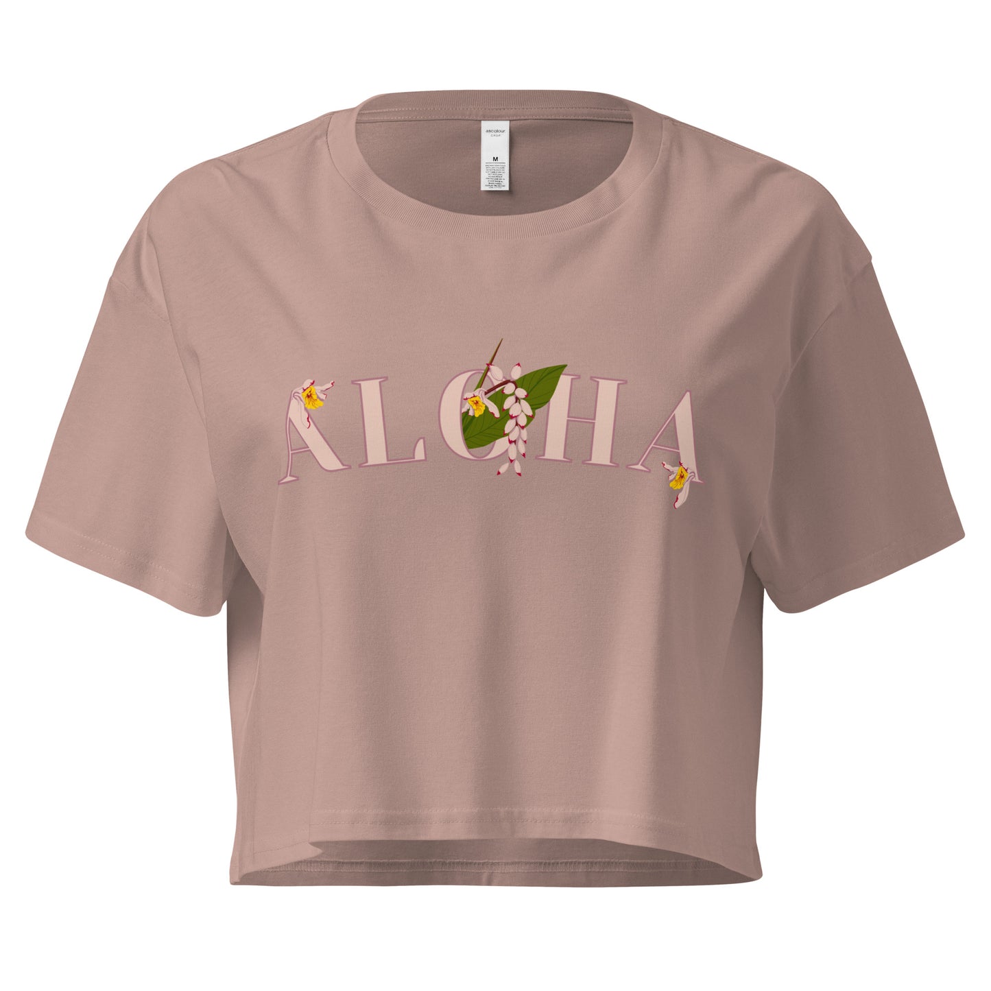 Aloha Shell Ginger- Women’s crop top