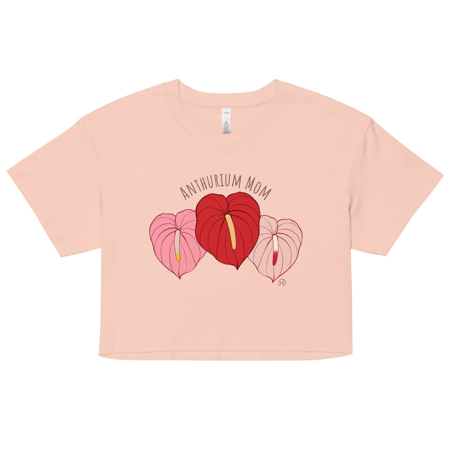 Anthurium Mom Women’s crop top