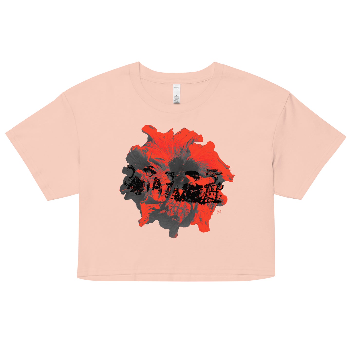 OG Lei Makers - Red/black tone- Women’s crop top