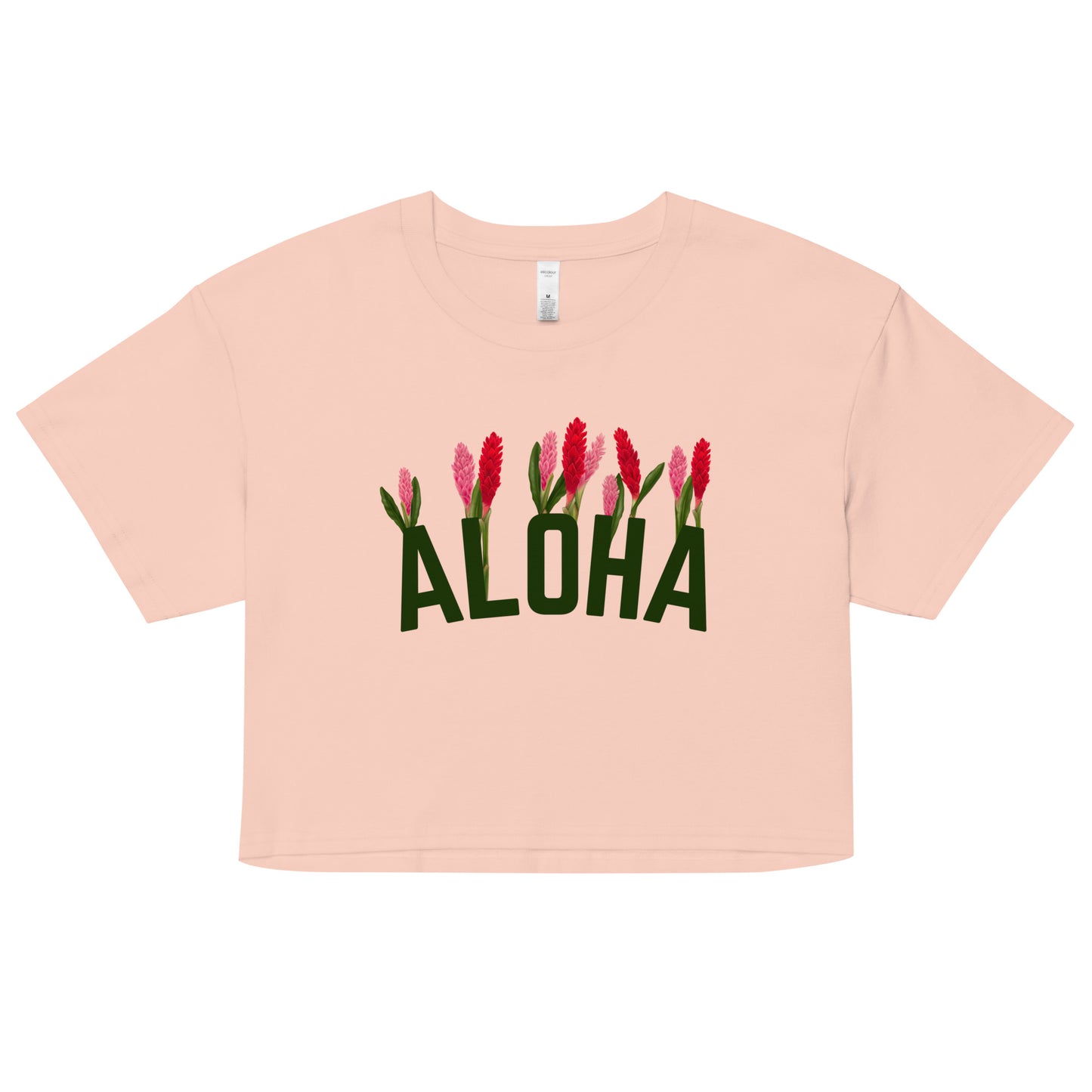 Aloha Ginger garden- Women’s crop top