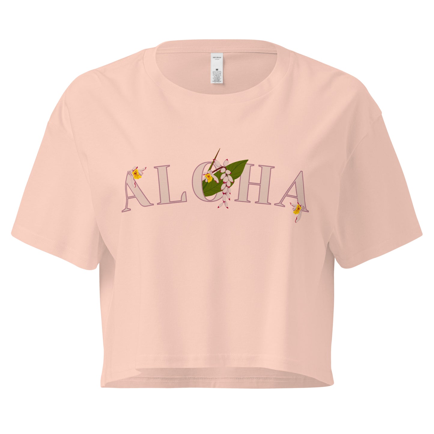 Aloha Shell Ginger- Women’s crop top