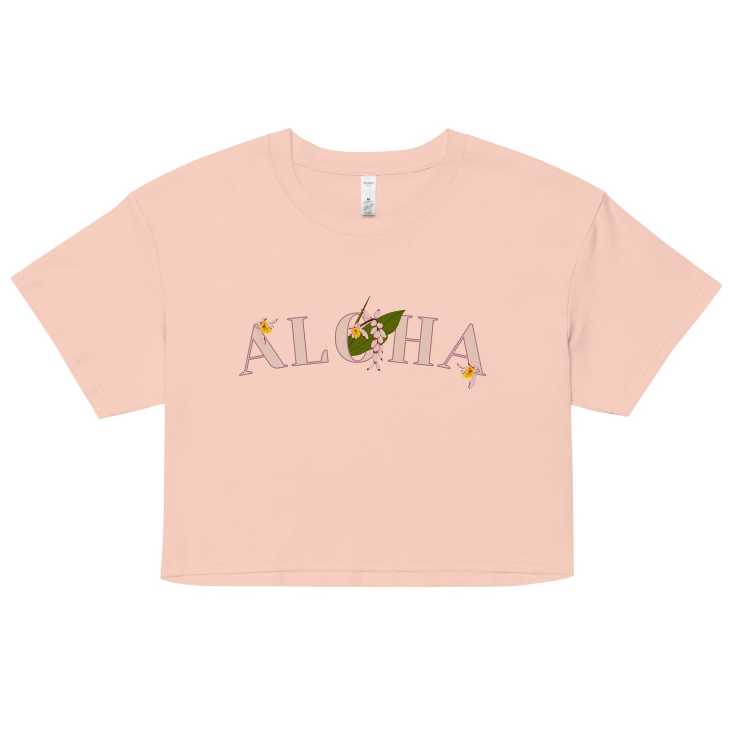 Aloha Shell Ginger- Women’s crop top