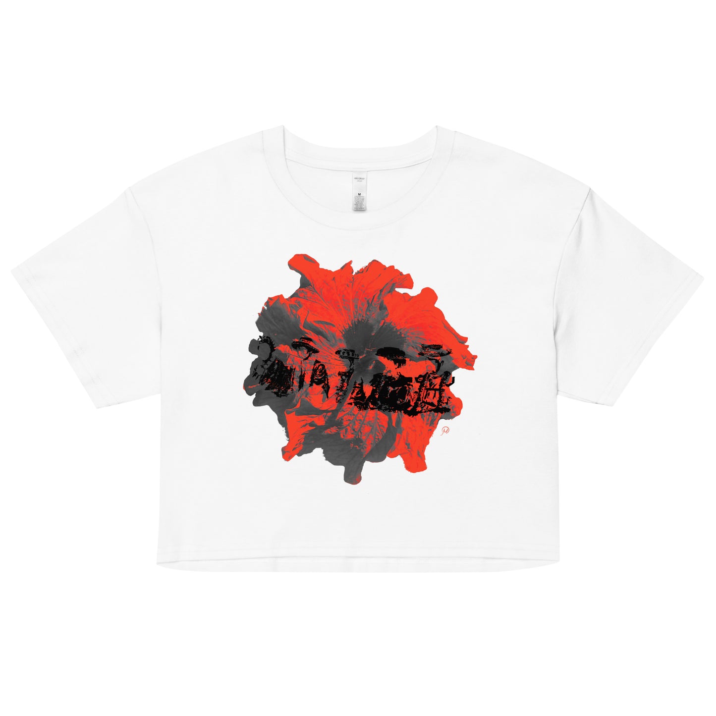 OG Lei Makers - Red/black tone- Women’s crop top