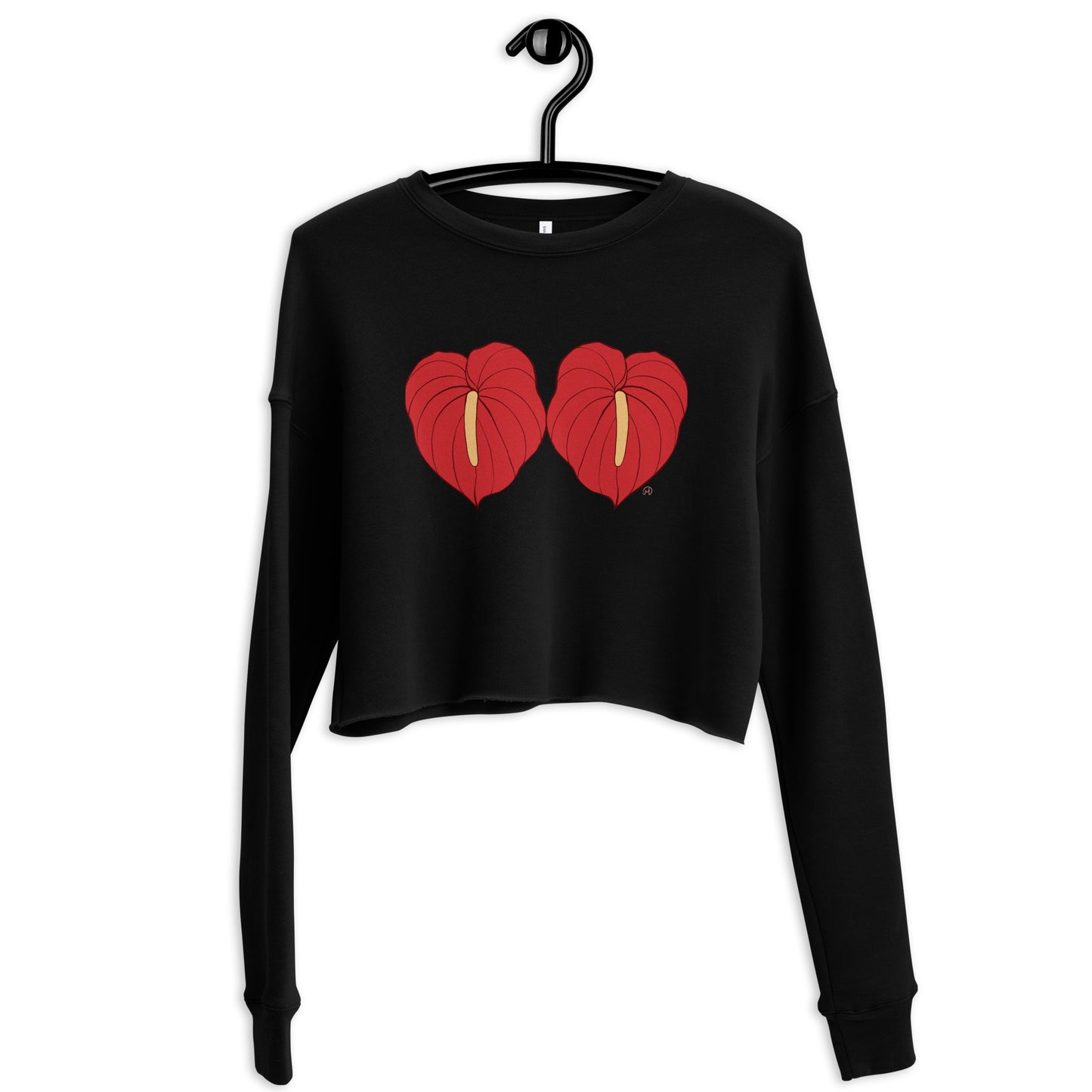 Anthurium Crop Sweatshirt