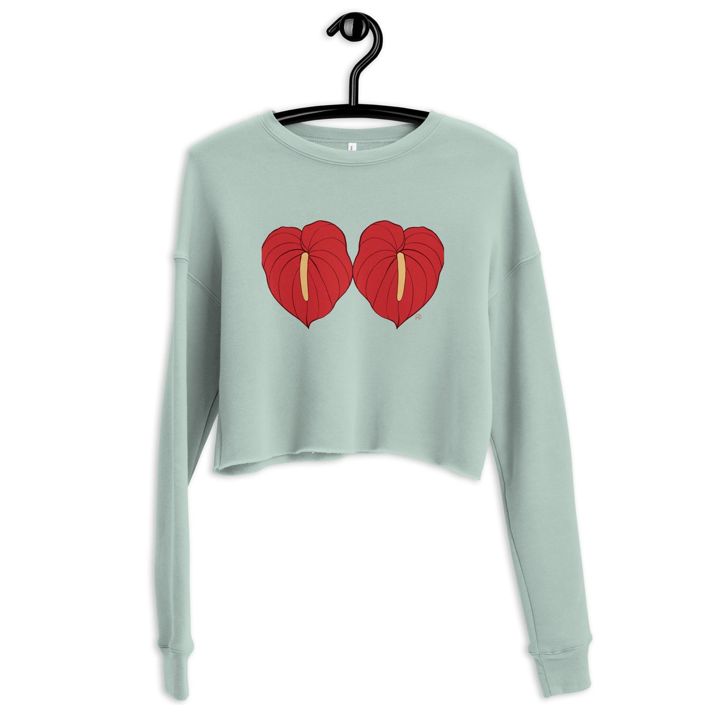 Anthurium Crop Sweatshirt