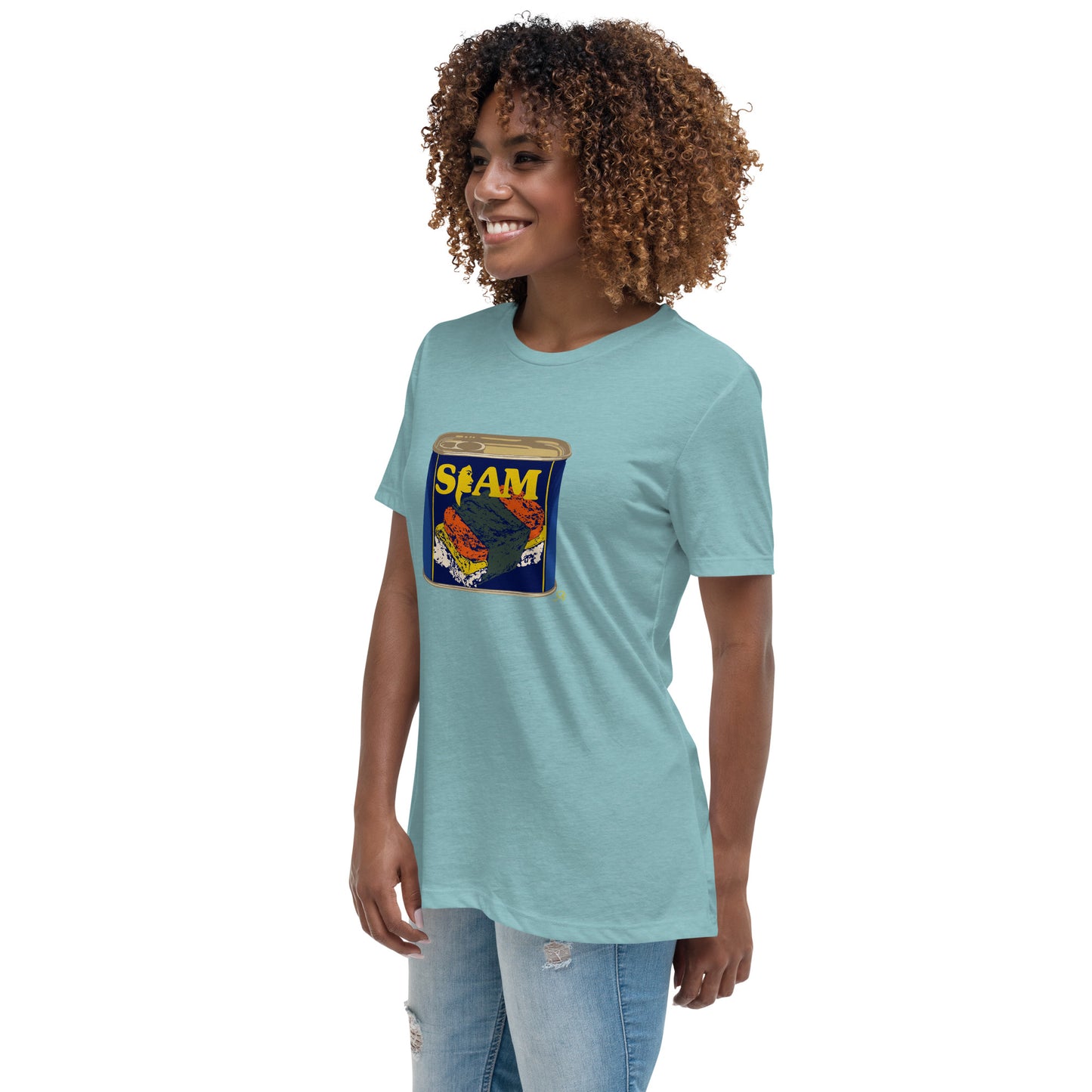 Hawai’i Favorites- musubi stuff- Women's Relaxed T-Shirt