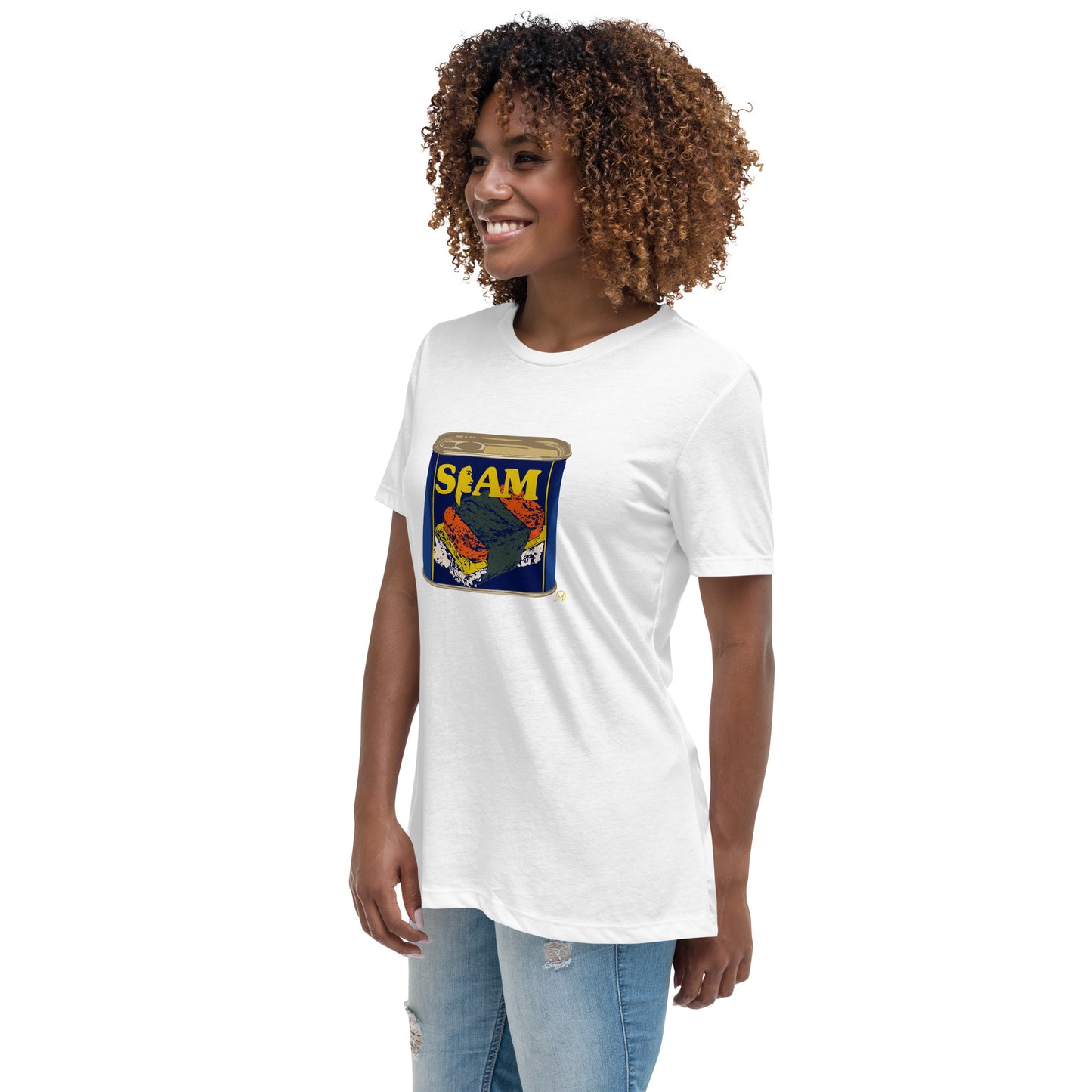 Hawai’i Favorites- musubi stuff- Women's Relaxed T-Shirt